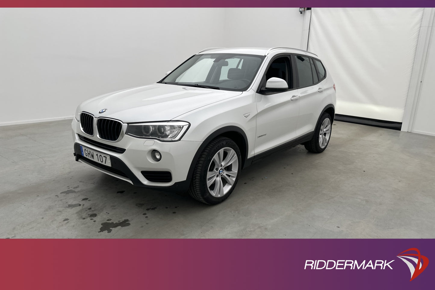 BMW X3 xDrive20d 190hk HiFi Sensorer Rattvärme Välservad