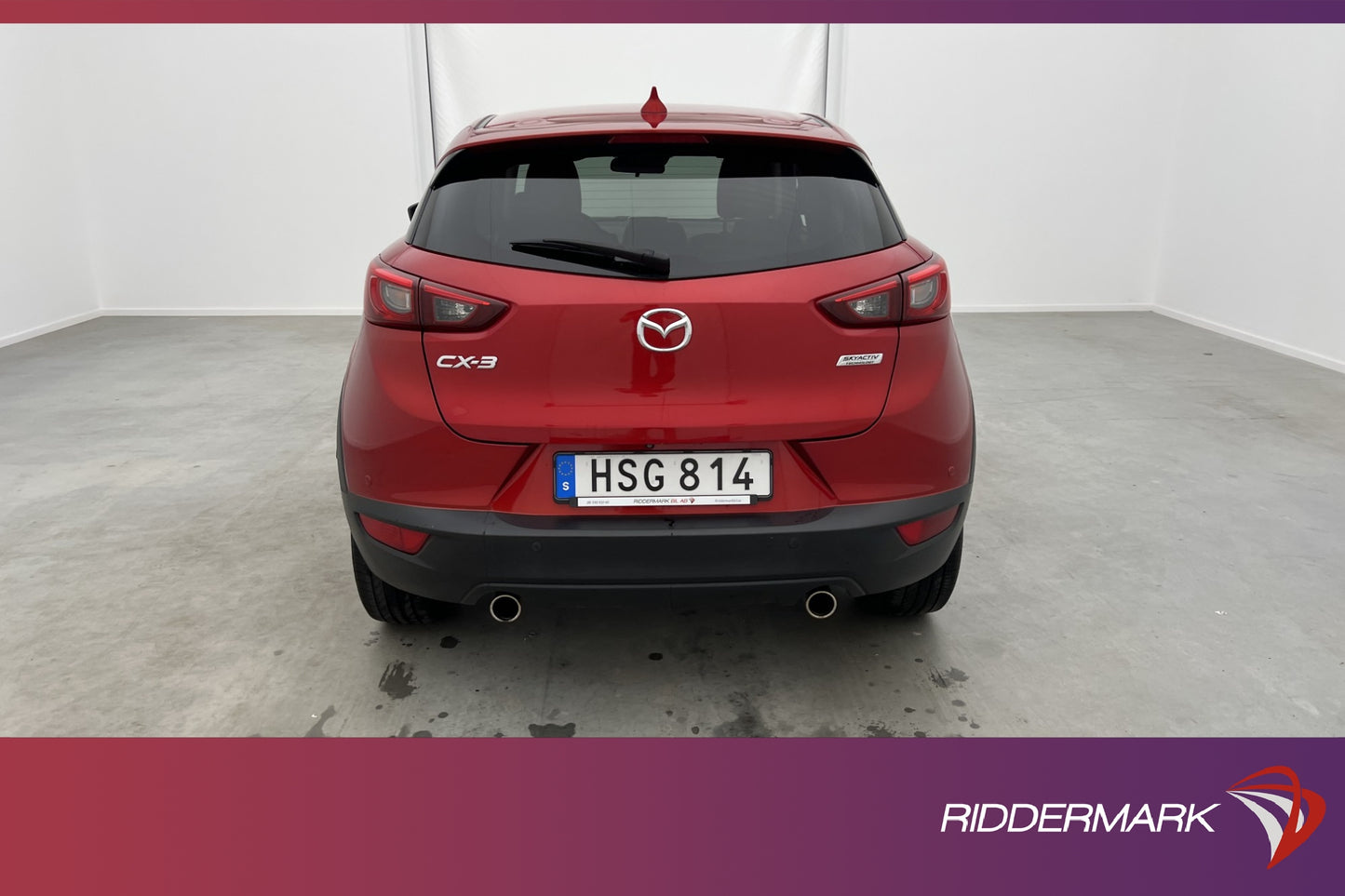 Mazda CX-3 2.0 120hk Optimum BOSE HUD Kamera Skinn Navi