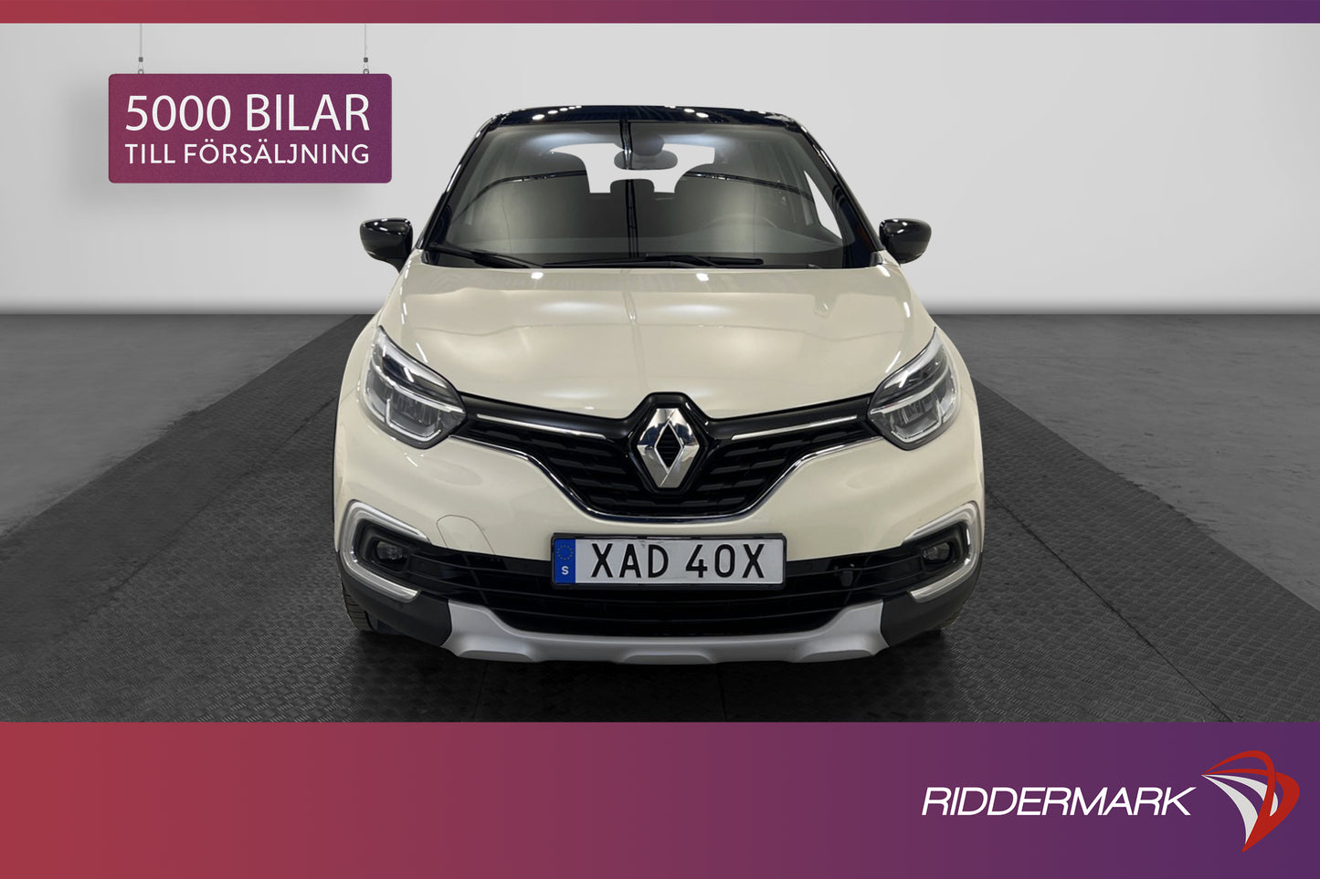 Renault Captur 0.9 TCe 90hk Värmare Kamera Navi Välservad