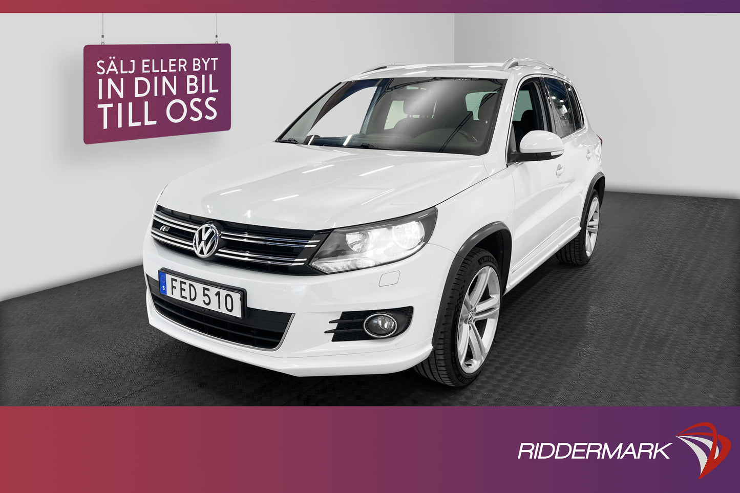 Volkswagen Tiguan 1.4 TSI R-Line P-värme Dragkrok Backkamera