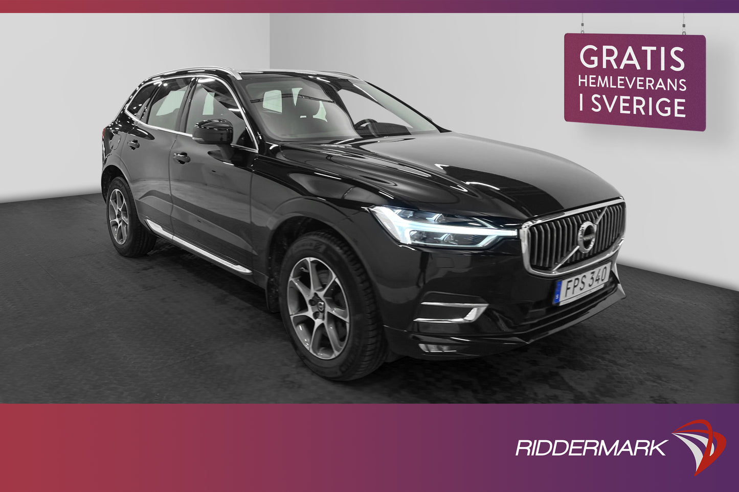 Volvo XC60 D4 AWD Inscription VOC Värm Navi Skinn BLIS Drag