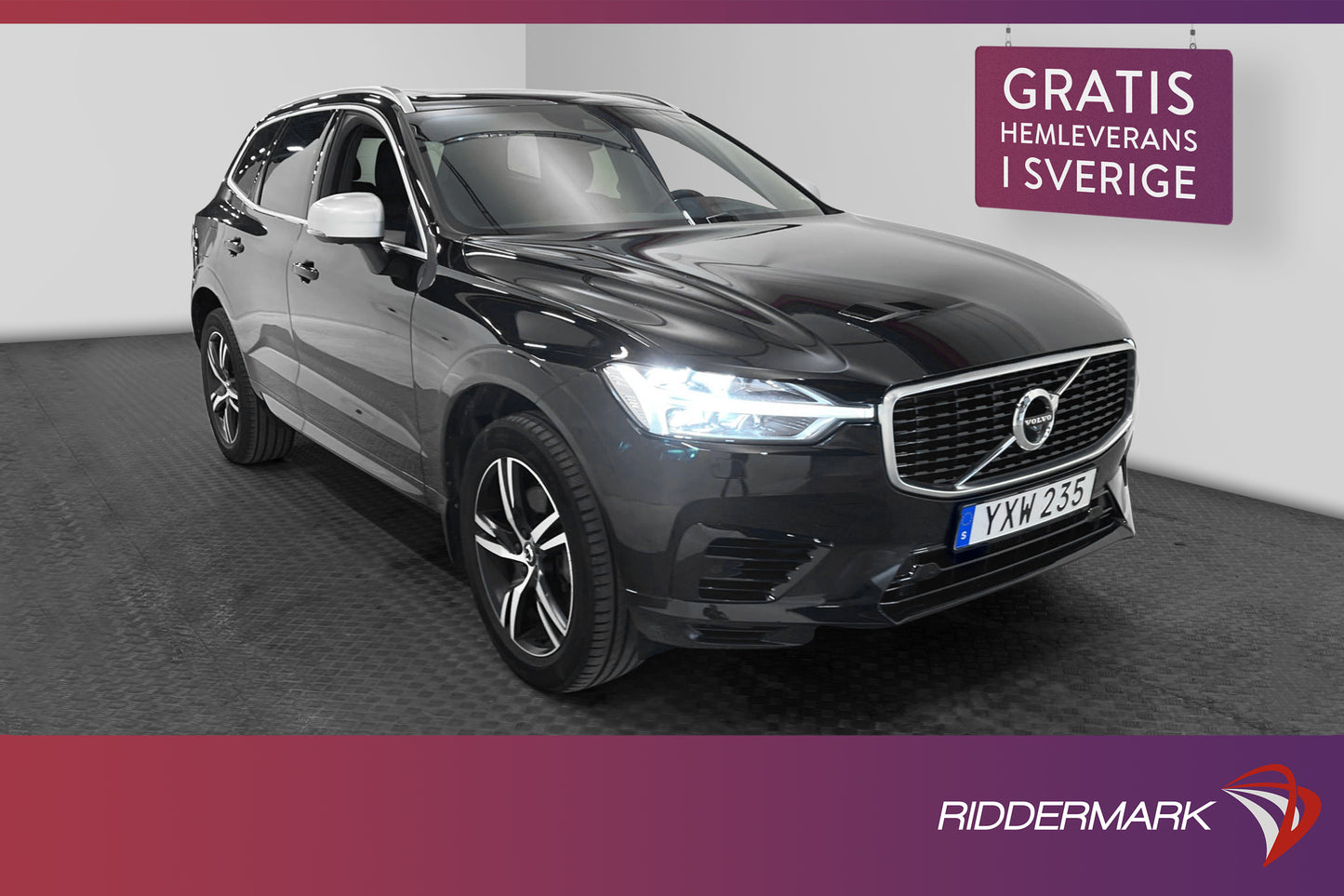 Volvo XC60 T8 TwEn AWD 392hk R-Design Pano 360* MOMS