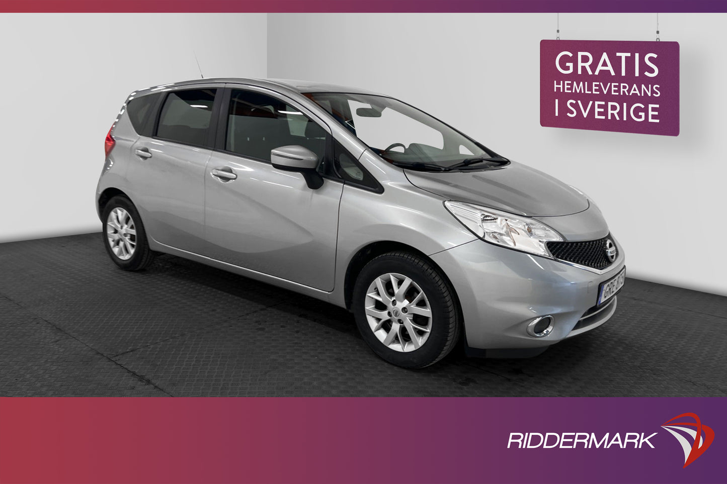 Nissan Note 1.2 80hk Acenta 0.47L/Mil Skatt 360kr Välservad