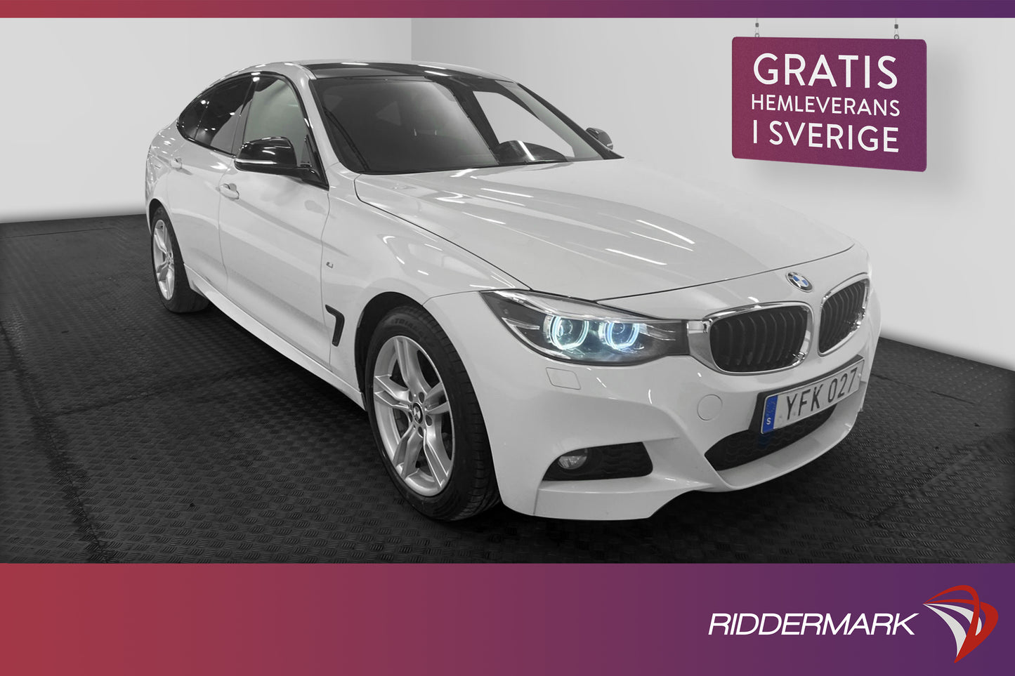 BMW 320d GT xDrive M-Sport LED P-sensorer 0,43L/mil