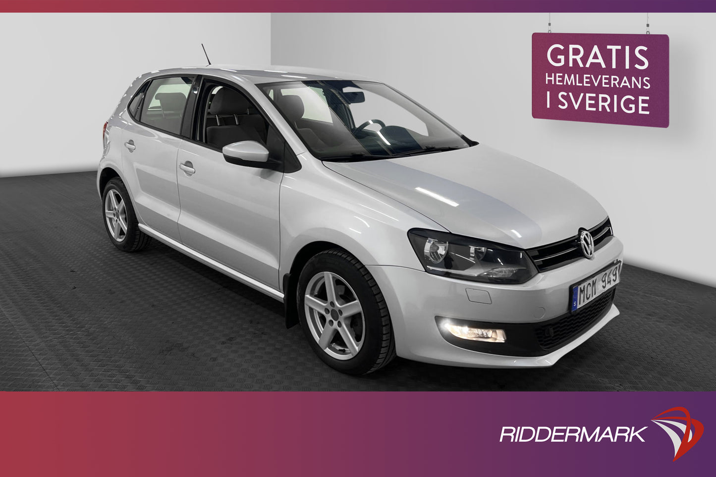 Volkswagen Polo 1.6 TDI 5-dörrar P-sensor Nyservad 0,37l/mil