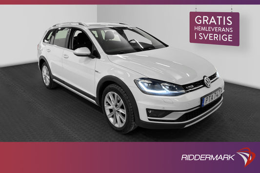 Volkswagen Golf Alltrack 4M 184hk Plus Värmare Drag Carplay