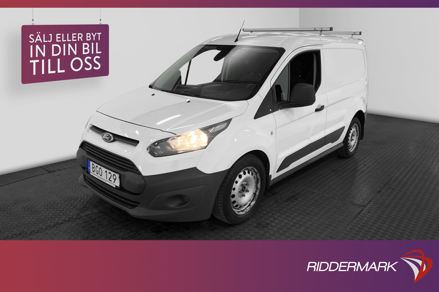 Ford Transit Connect 1.6 Värmare Dragkrok B-Kamera Moms