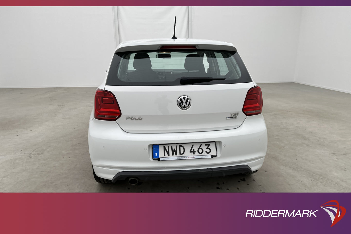 Volkswagen Polo 1.2 TSI 90hk  R Line P-sensorer Farthållare