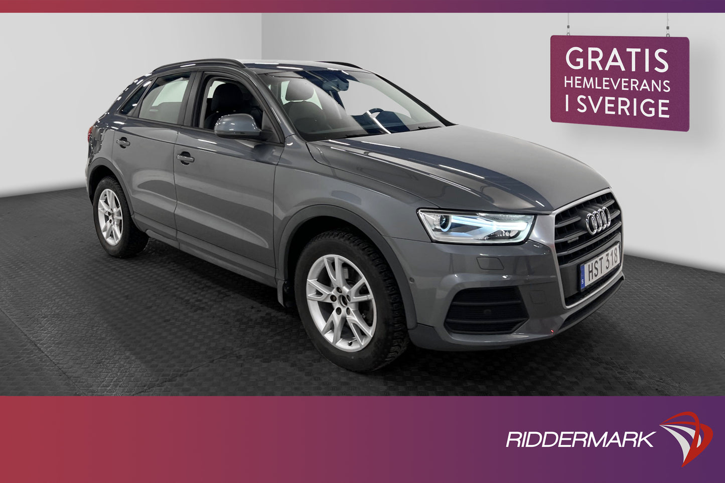 Audi Q3 150hk Quattro Skinn/Alcantara Bluetooth 0.5l/mil