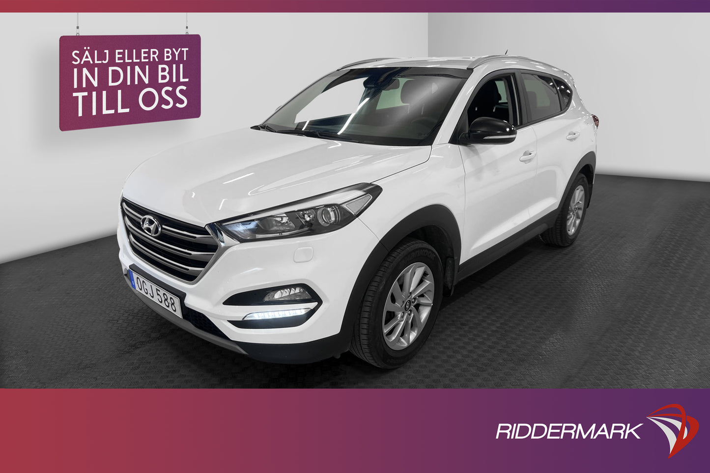 Hyundai Tucson 1.6 T-GDI 177hk  Drag Rattvärme P-sensorer