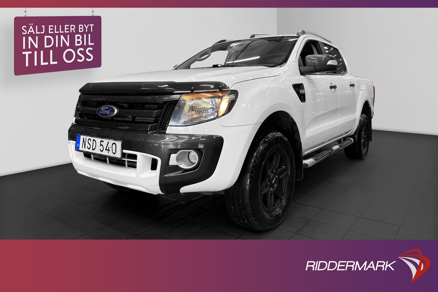 Ford Ranger Wildtrak 3.2TDCi 200hk 4x4 Värmare Dragkrok MOMS