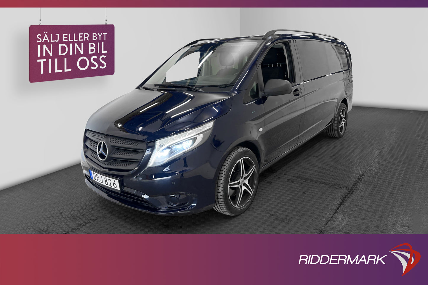 Mercedes-Benz Vito Mixto X-Lång 119 Värmare Drag B-Kamera