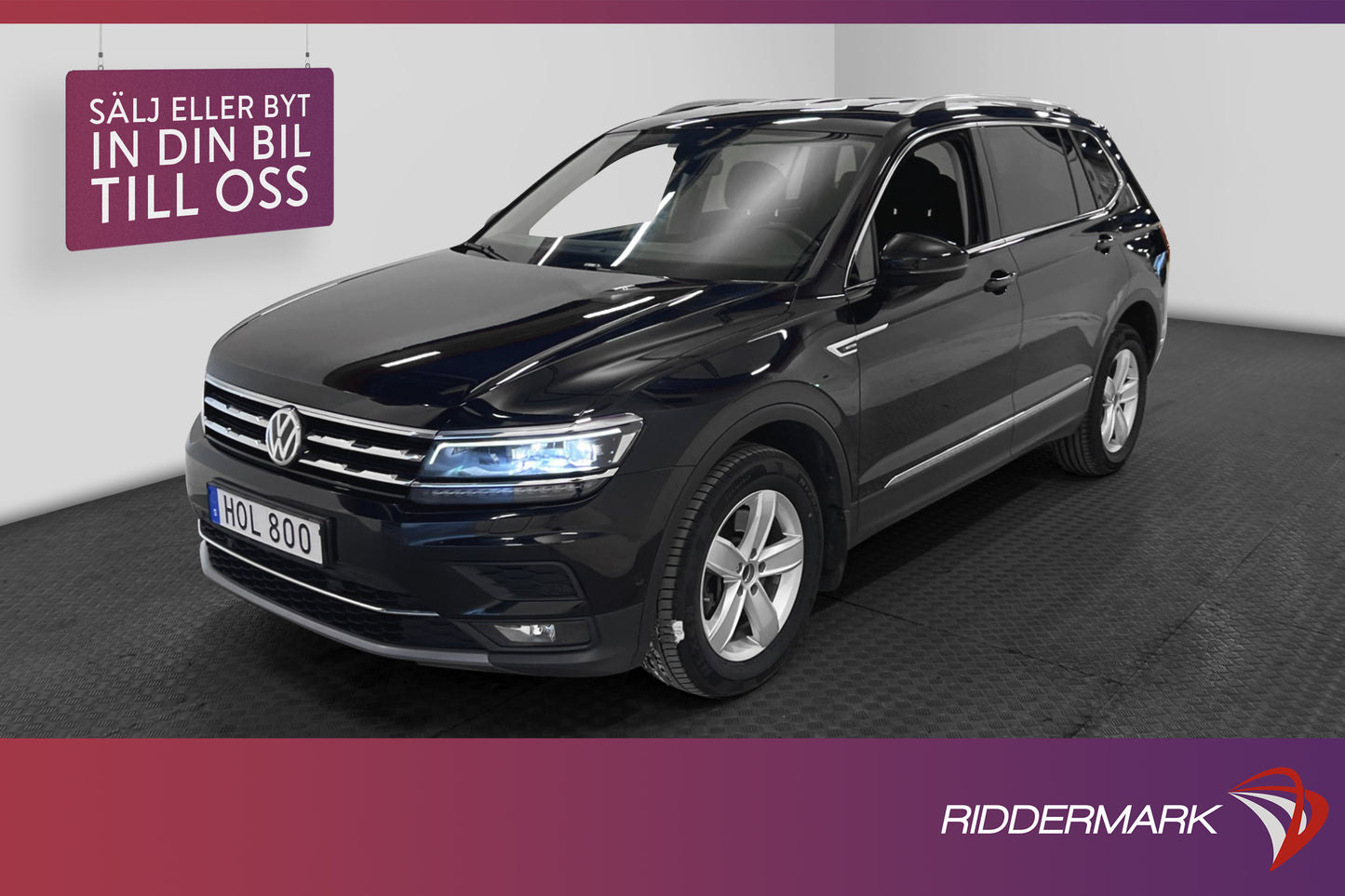 Volkswagen Tiguan Allspace 2.0 TDI 4M 7-sits Cockpit Värmare