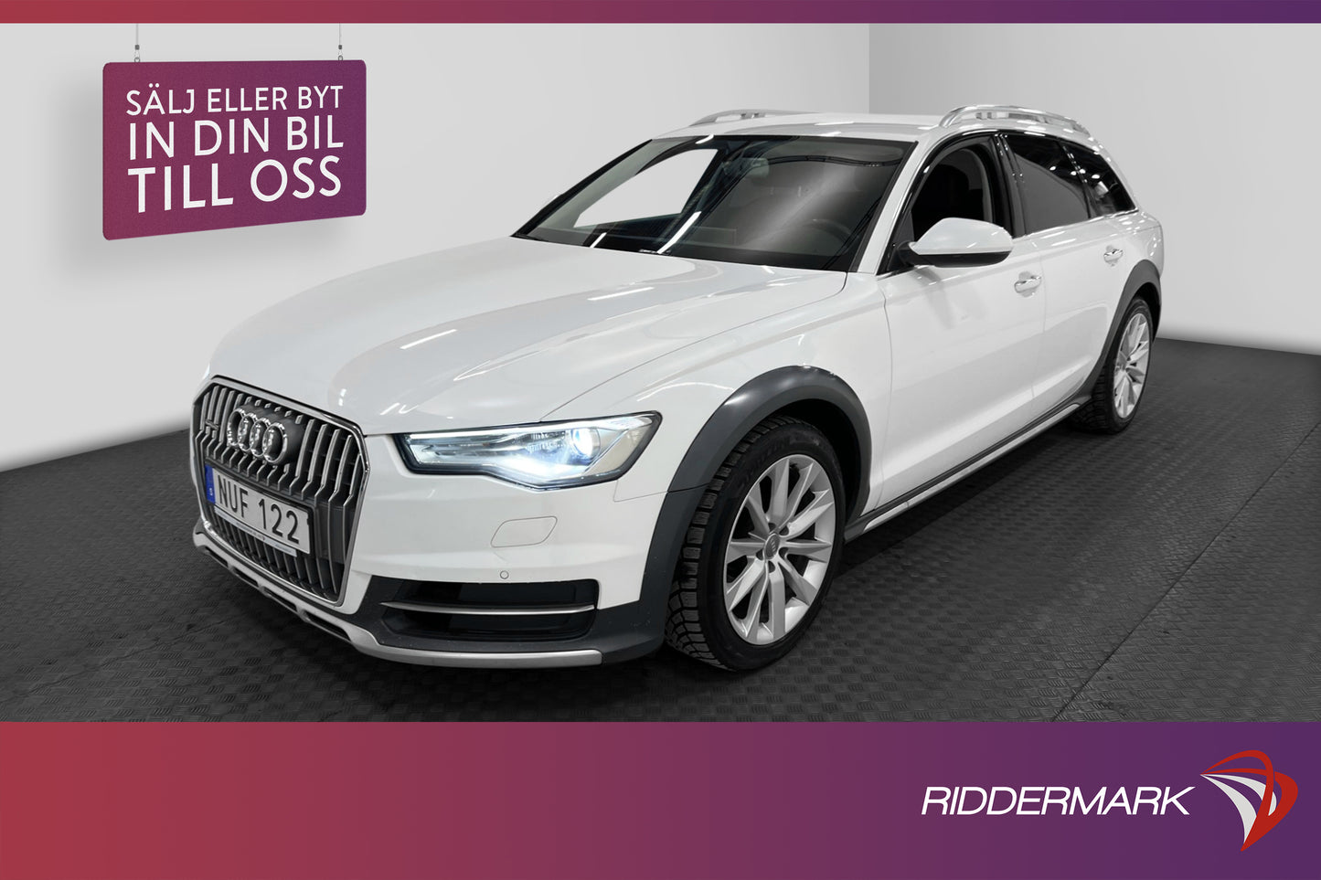 Audi A6 Allroad 218hk Quattro D-värm Skinn/Alcantara