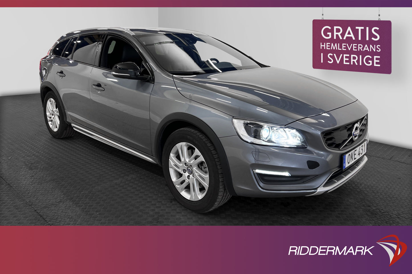 Volvo V60 CC D4 AWD  VOC D/M-värm B-kamera Skinn Drag Lågmil