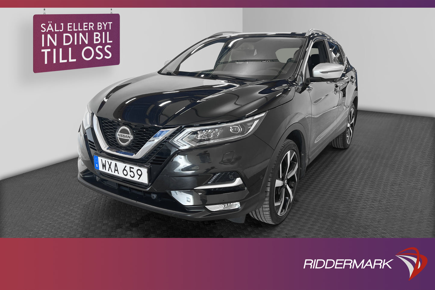 Nissan Qashqai 1.2 DIG-T 115hk Tekna+ Pano BOSE 360° Drag