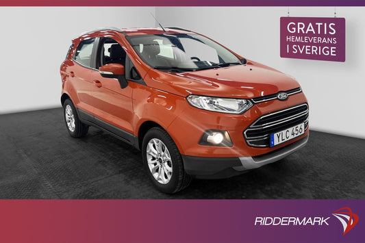 Ford EcoSport Ti-VCT 112hk Titanium Plus Halvskinn Välservad