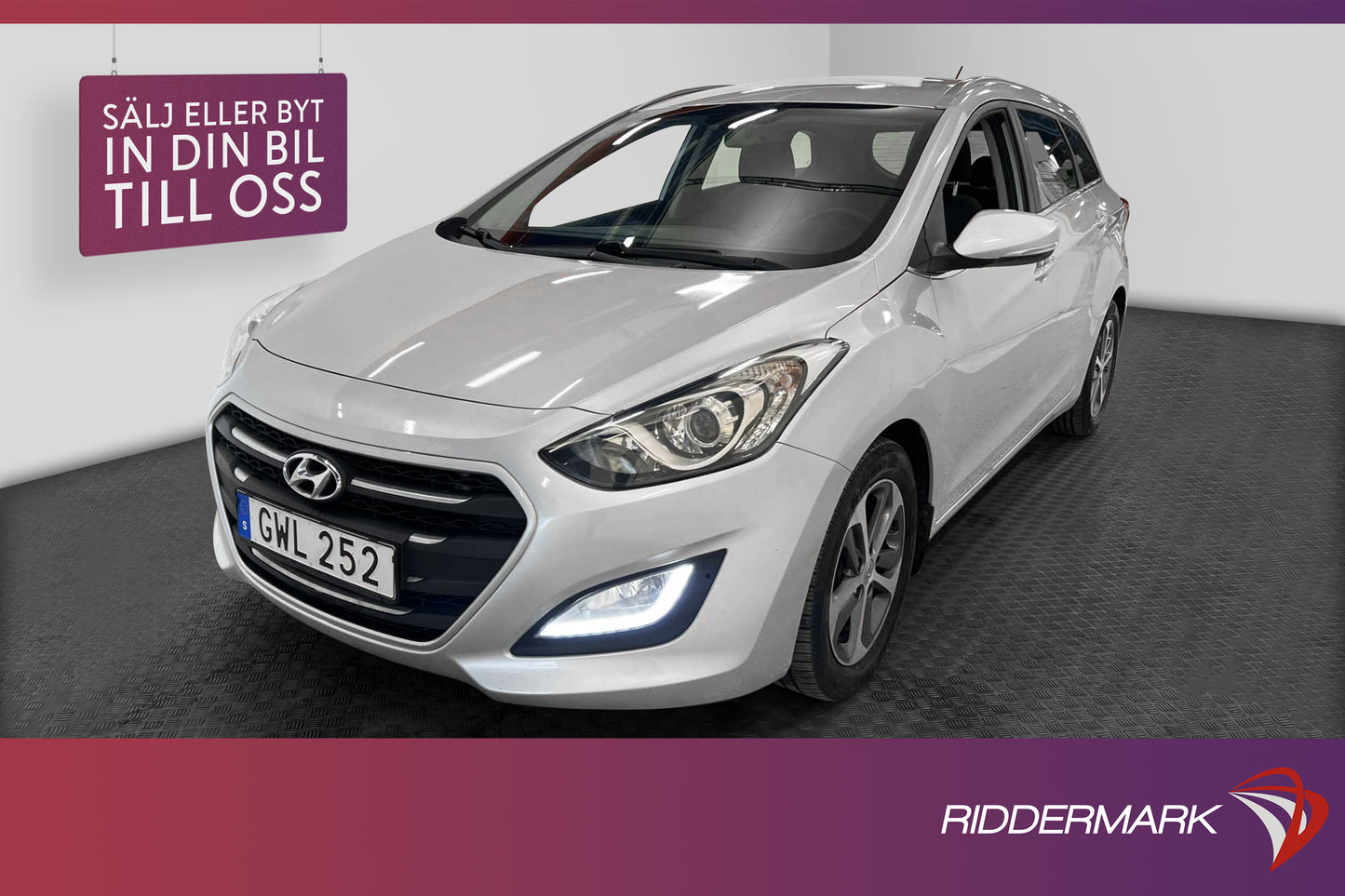 Hyundai i30 Kombi 1.6 CRDi Farthållare Nyservad 0.42L/Mil