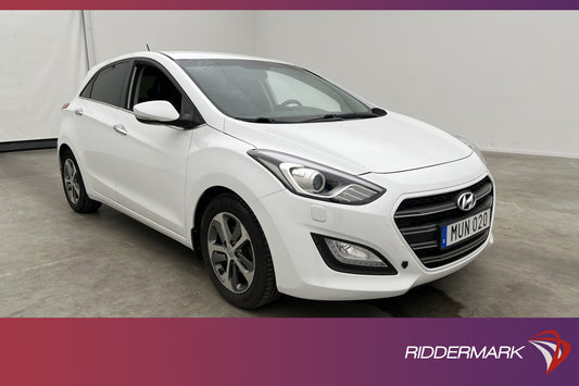 Hyundai i30 CRDi 136hk Premium Värmare Kamera Navi 0.42L/mil