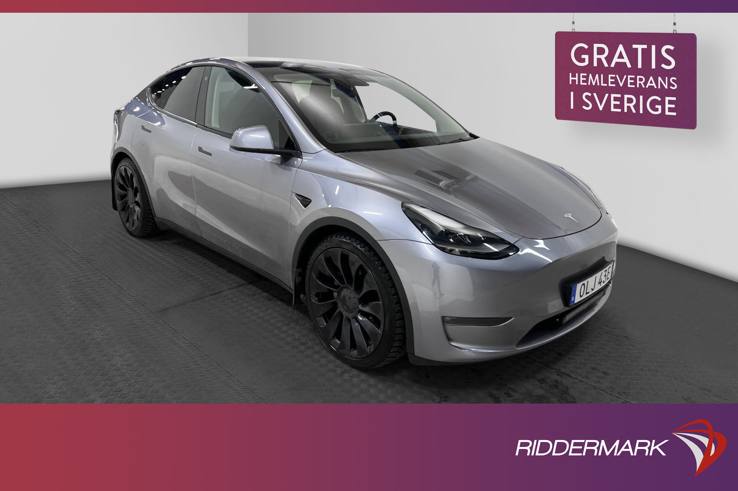 Tesla Model Y Performance AWD 450hk Dragkrok Svensksåld AP