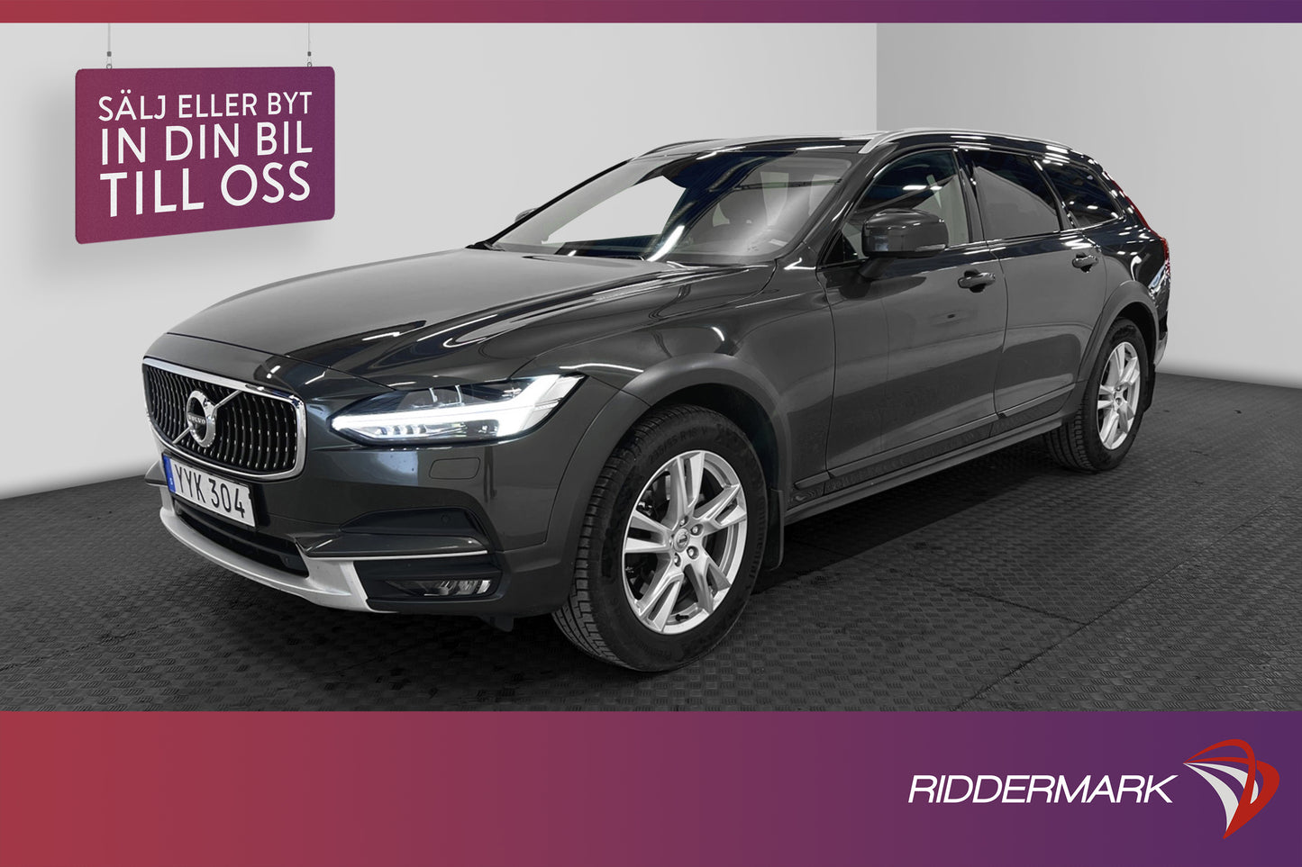 Volvo V90 Cross Country D4 AWD Värmare Pano H/K 360° VOC