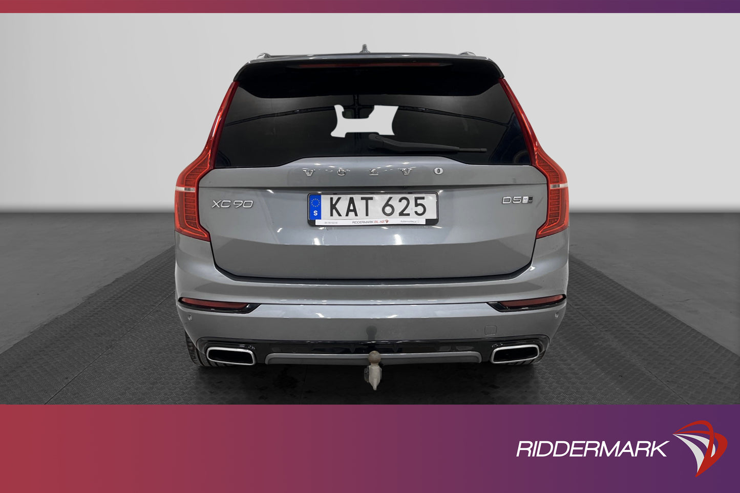 Volvo XC90 D5 AWD 225hk R-Design 7-Sits Pano Värm HUD Drag