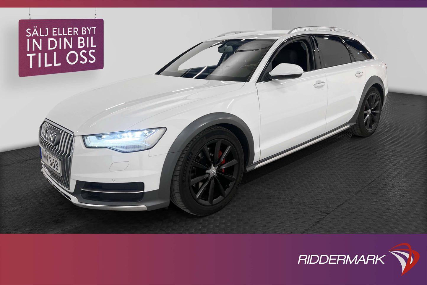 Audi A6 allroad quattro  3.0 TDI V6 218hk Drag P-sensor LED