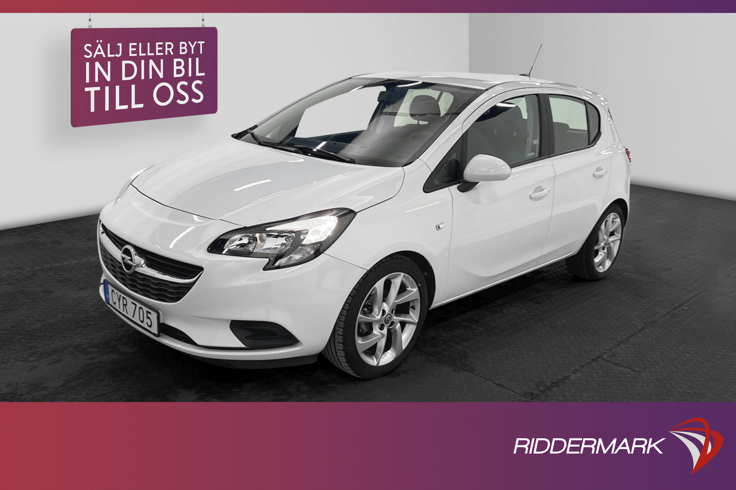 Opel Corsa 1.4 90hk Rattvärme Välservad Lågmilad