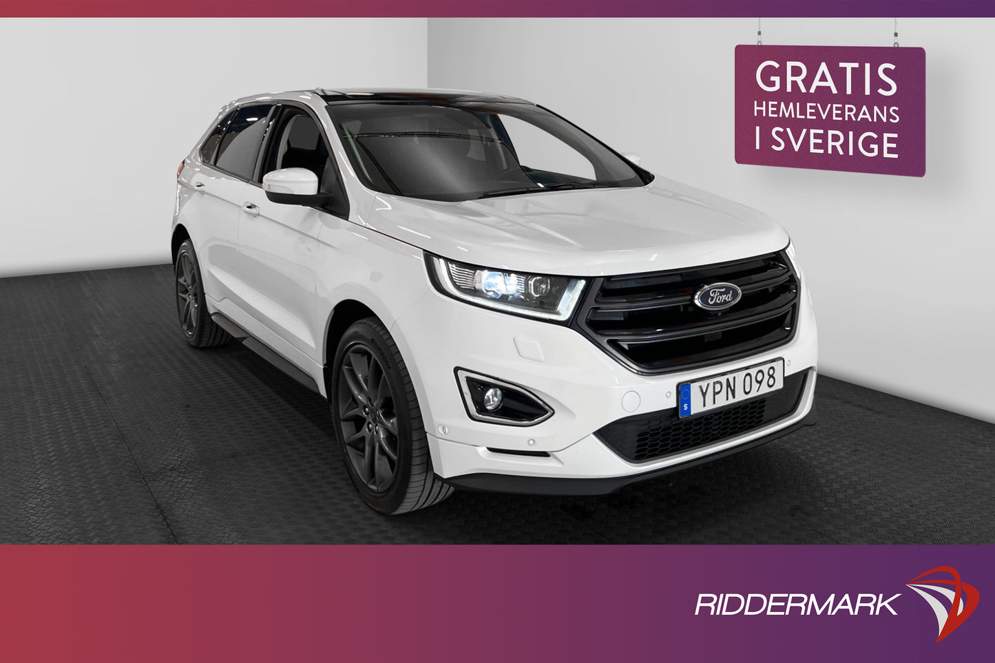 Ford Edge 2.0 TDCi AWD 210hk Pano Värmare Kamera Drag Navi