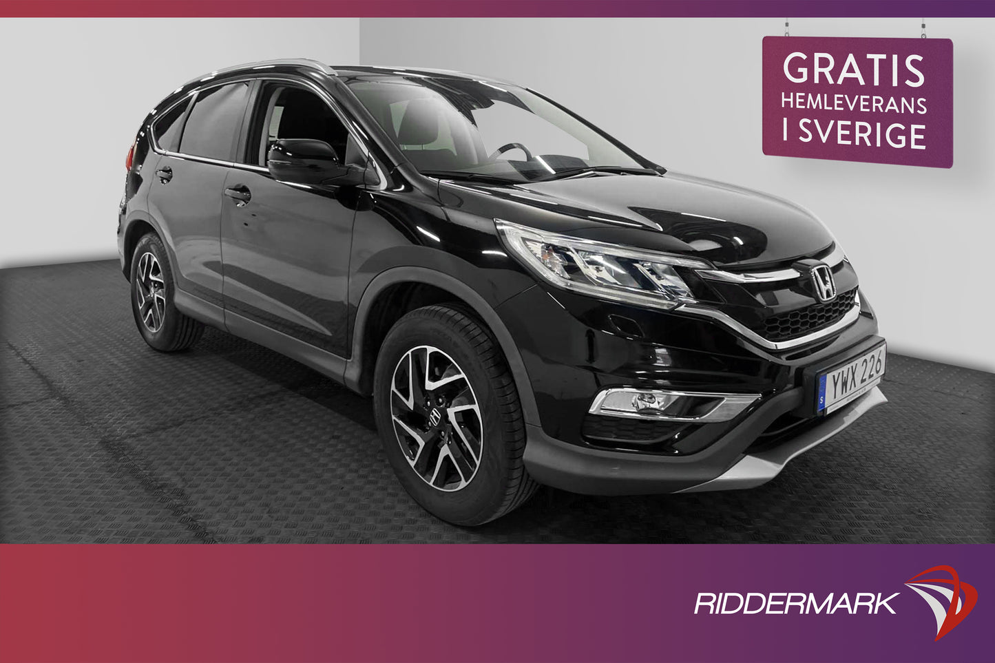 Honda CR-V 1.6 i-DTEC 4WD Kamera Motorvärmare Drag Välservad