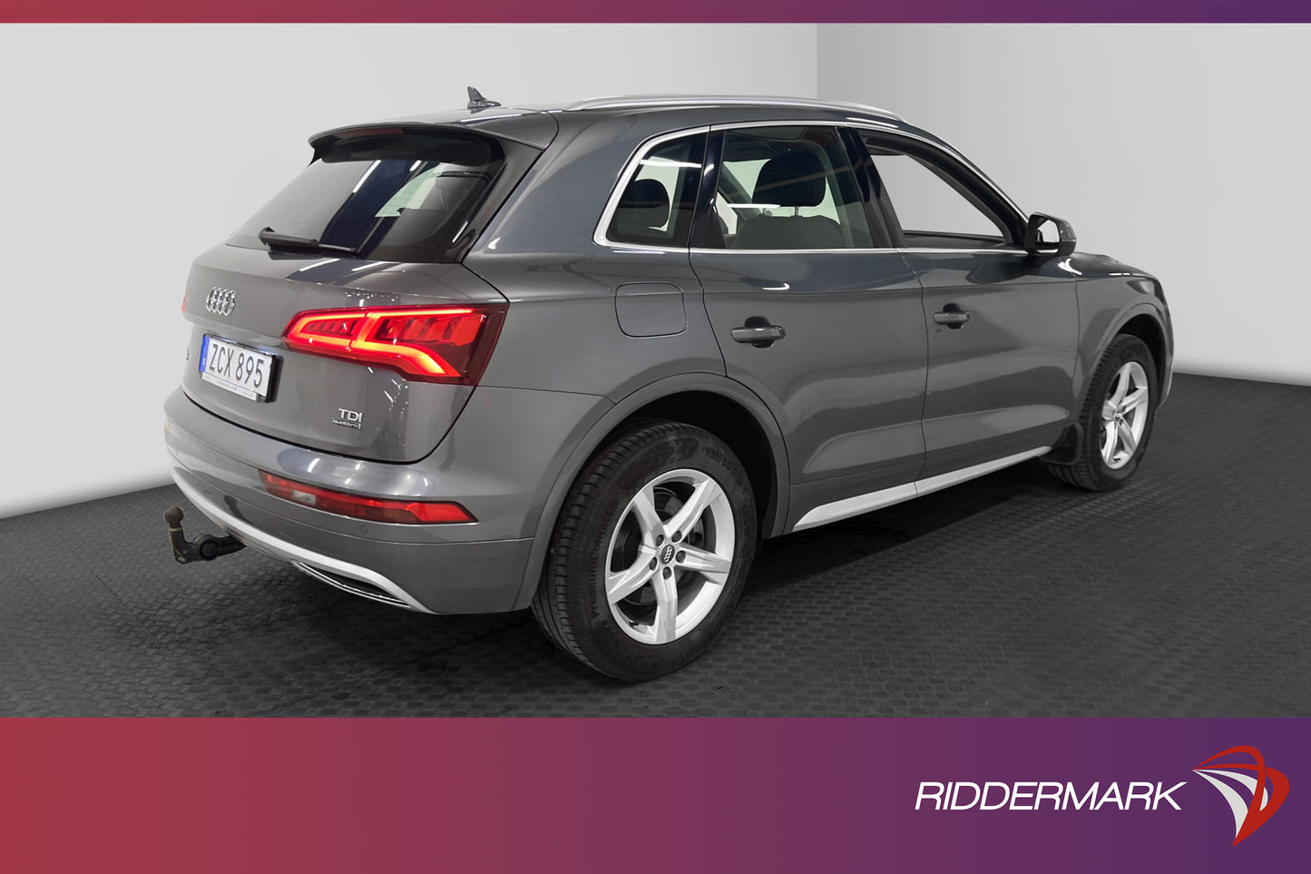 Audi Q5 2.0 TDI quattro 190hk Proline Skinn Drag 1-Brukare