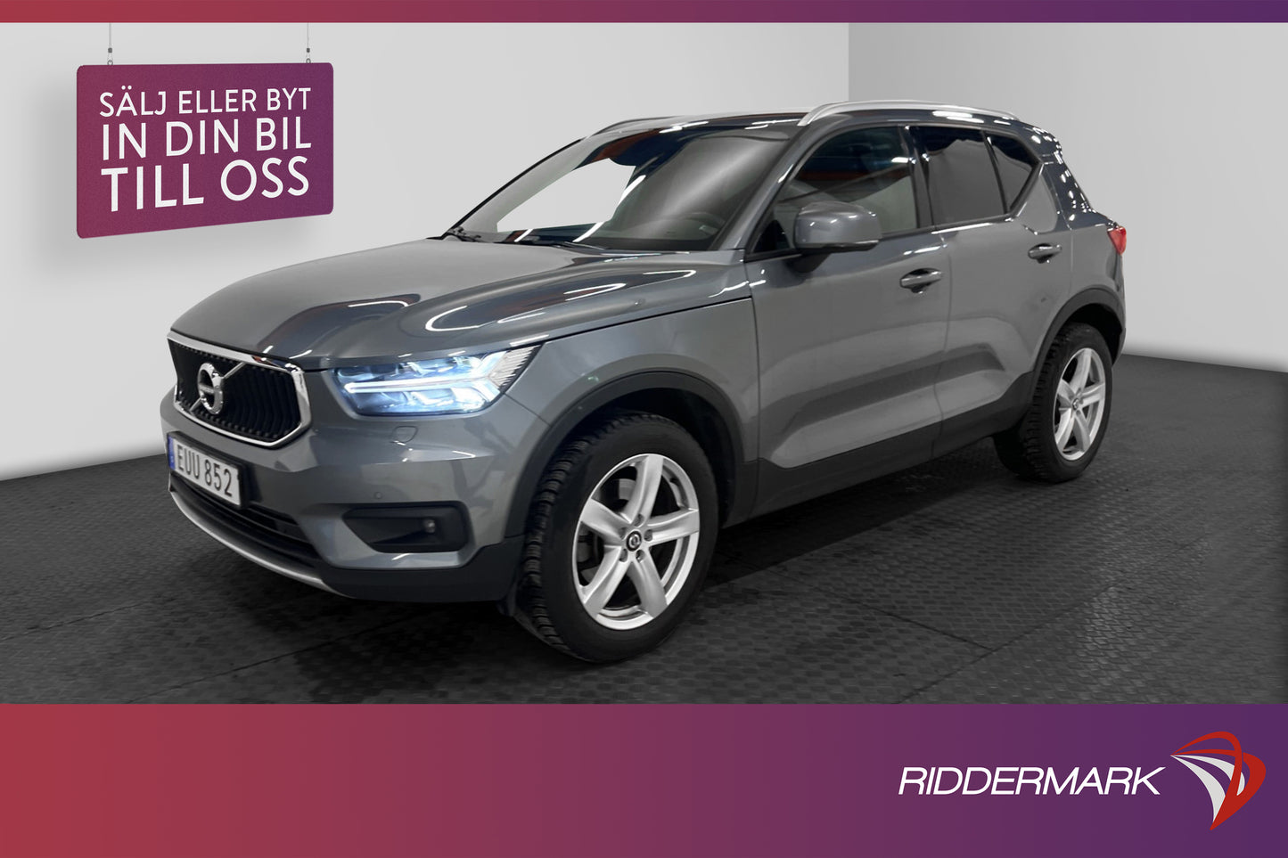 Volvo XC40 D4 AWD 190hk Momentum VOC D-värme Skinn Navi