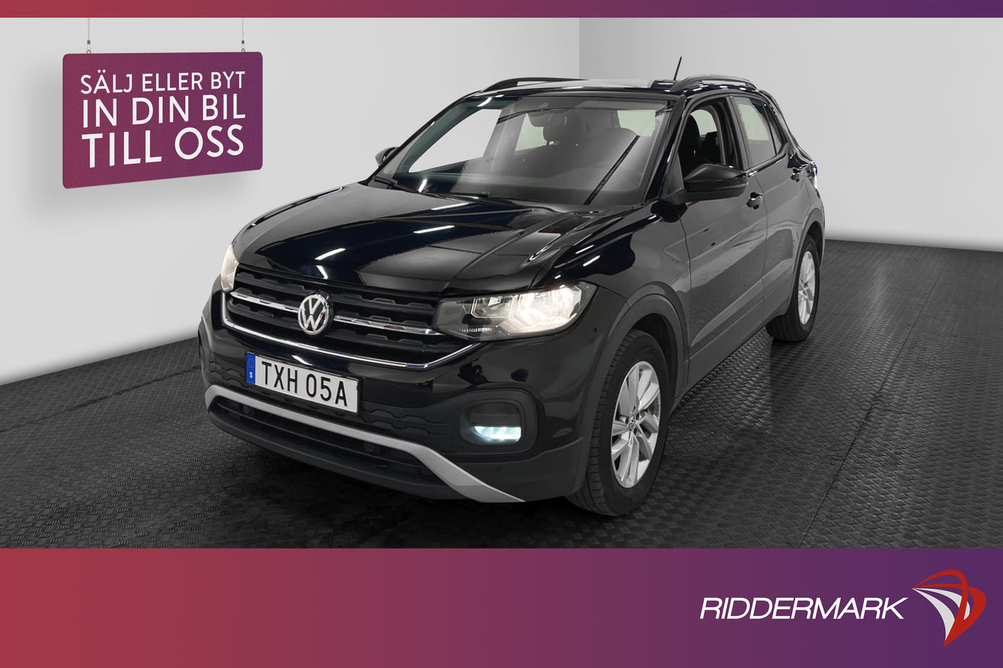 Volkswagen T-Cross 1.0 TSI 95hk P-Sensorer BLIS 0.44L/Mil