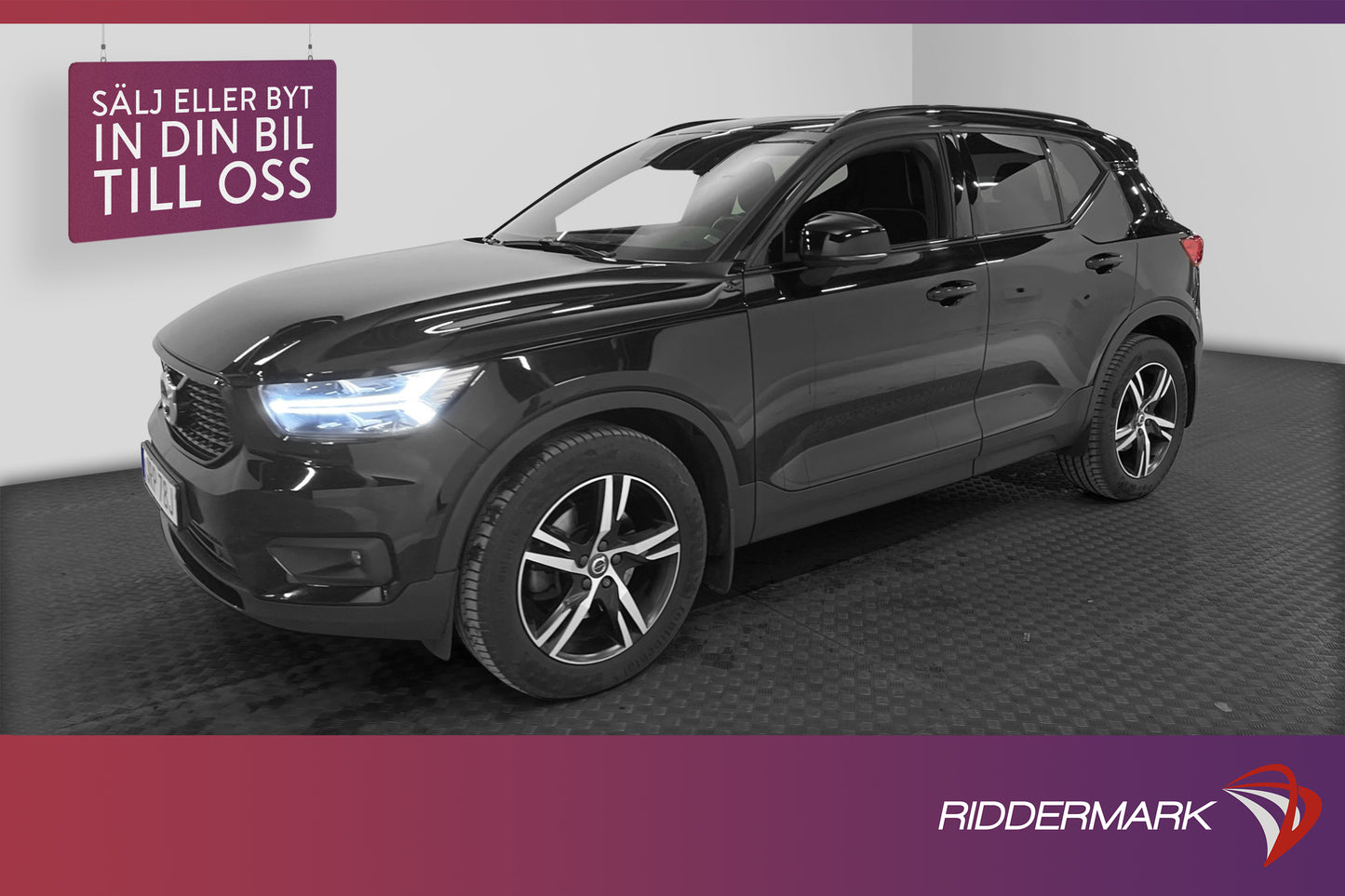 Volvo XC40 D4 AWD 190hk R-Design Värmare Pano H/K VOC 360°