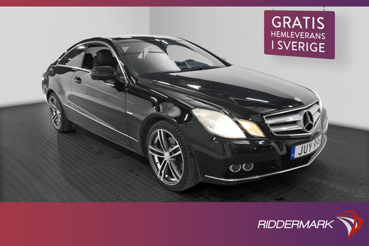 Mercedes-Benz E 350 Coupé 292hk Skinn Kamera Navi Sensorer