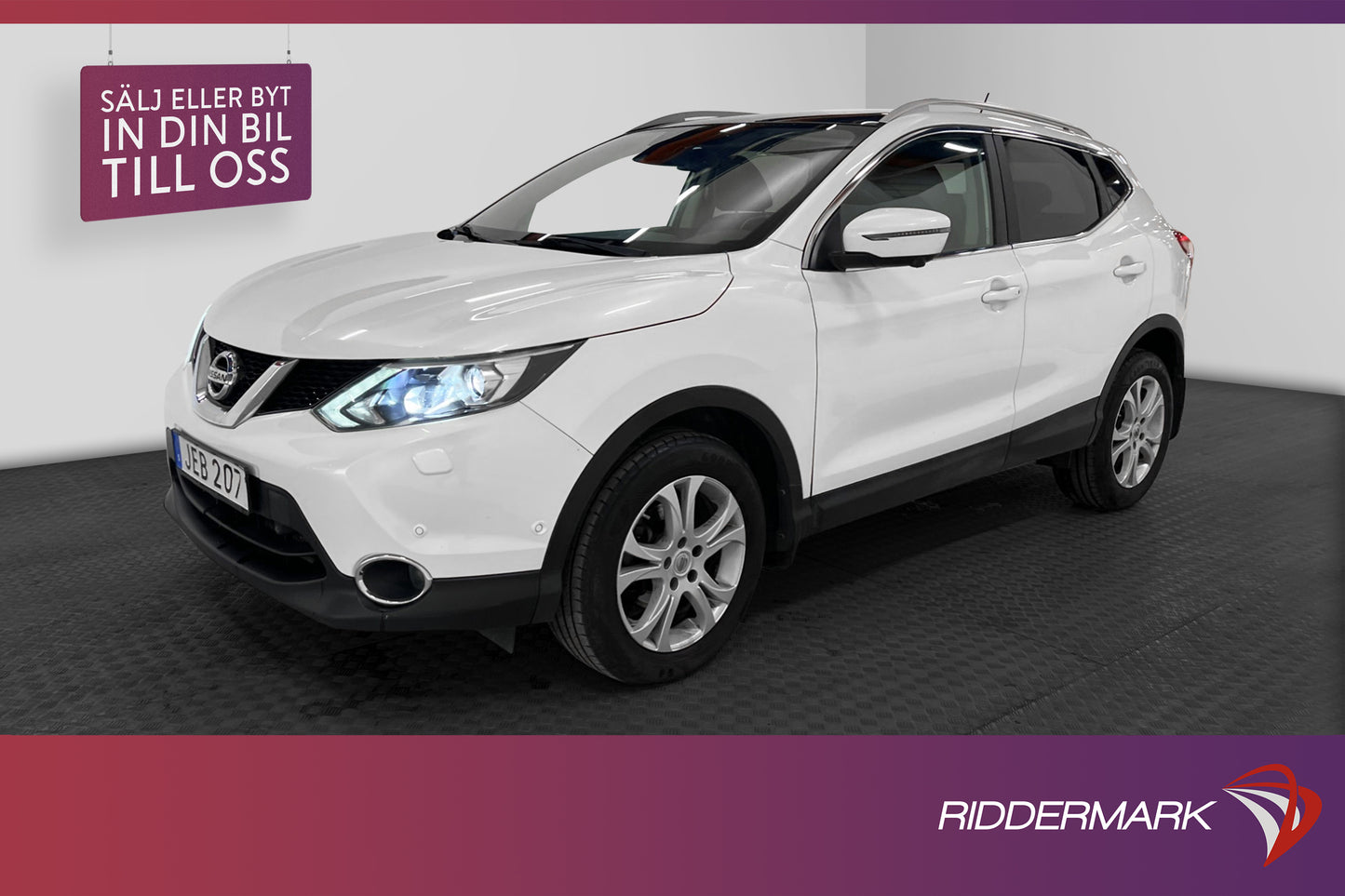 Nissan Qashqai 1.2 DIG-T 115hk Acenta 360º Kamera Navi