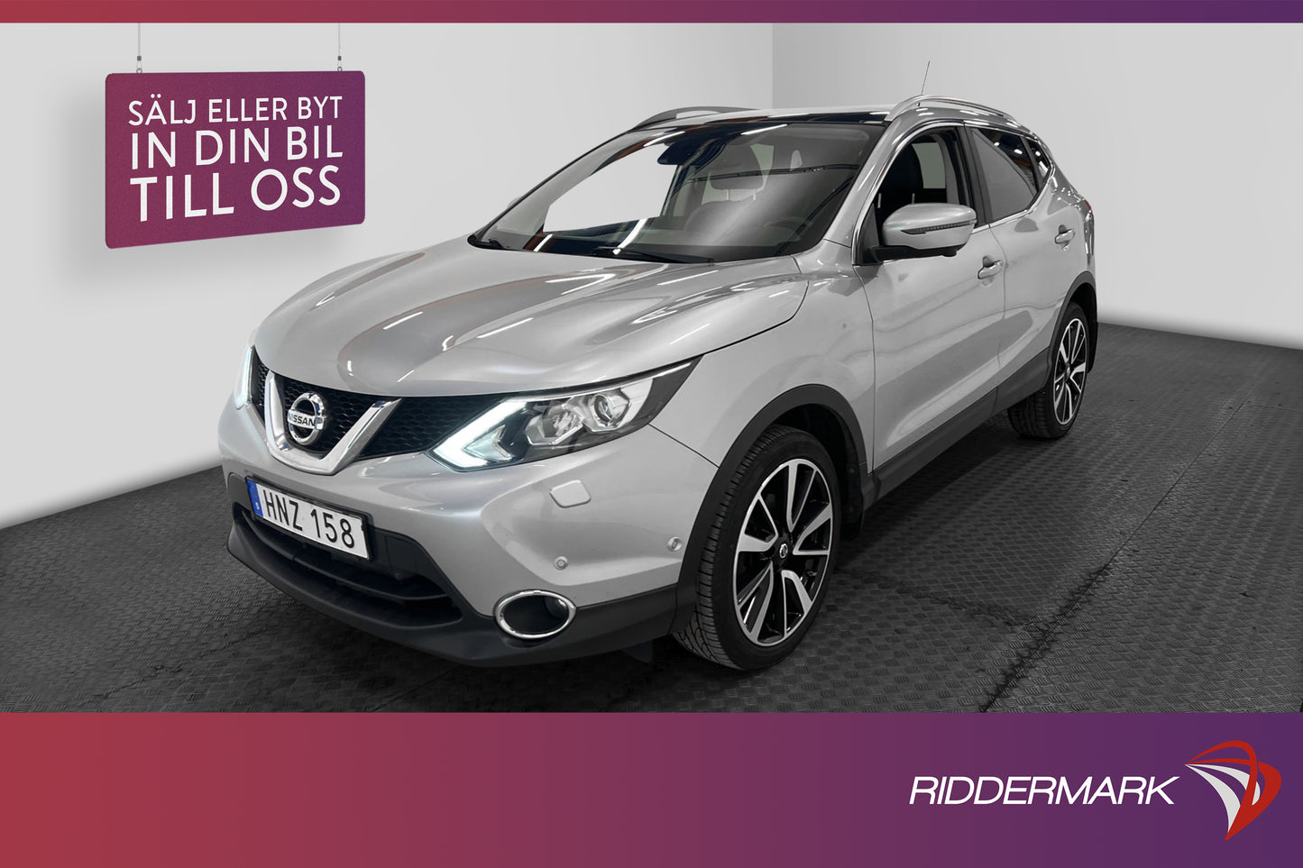 Nissan Qashqai 1.2 115hk Panorama 360° Navi 0.58L/Mil