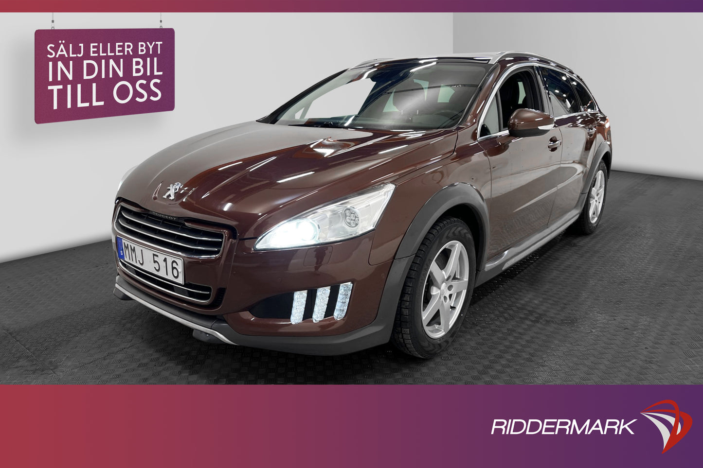 Peugeot 508 SW RXH 2.0 Hybrid4 200hk Värm Panorama Välservad