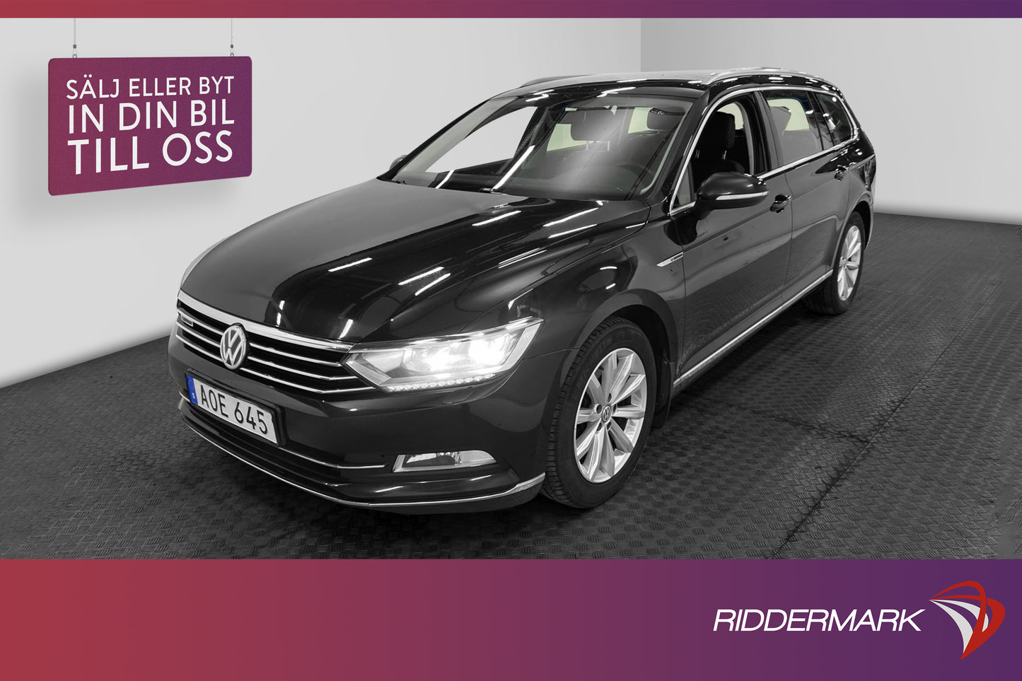 Volkswagen Passat 2.0 TDI 4MOTION 190hk Värmare Dragpkt