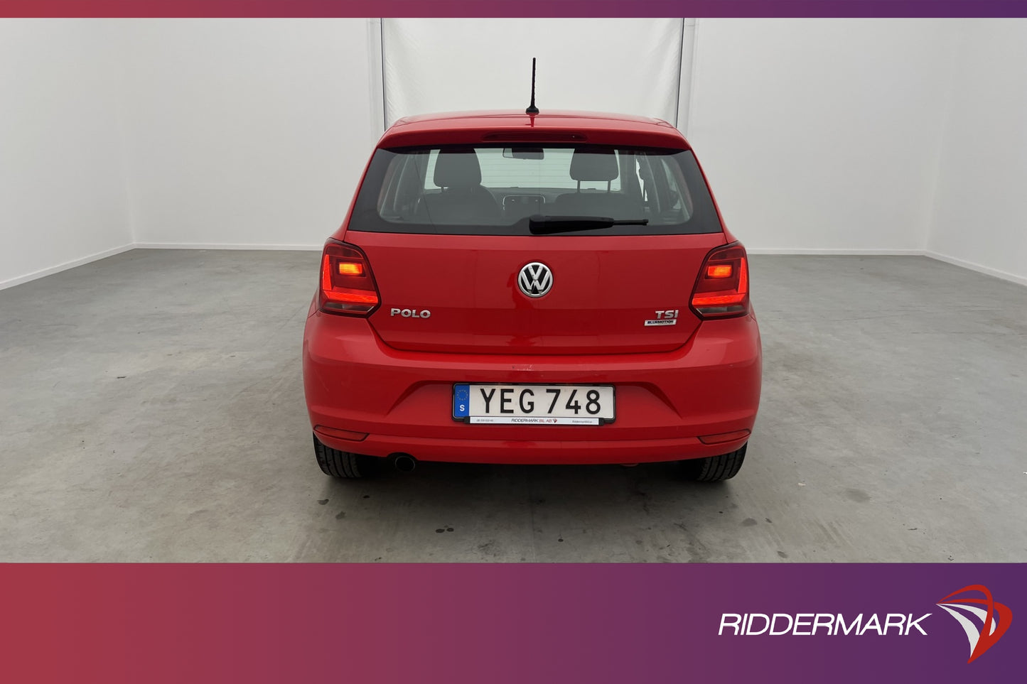 Volkswagen Polo 1.2 TSI 90hk Värmare Bluetooth Låg-Årsskatt