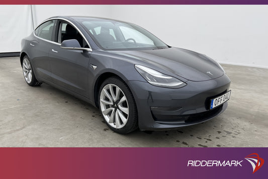 Tesla Model 3 Long Range AWD 440hk En-brukare Sv.Såld MOMS