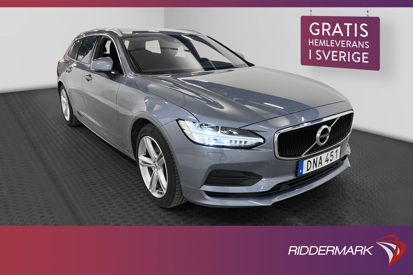 Volvo V90 T4 190hk Momentum Advanced Navi Drag 0.56L/Mil