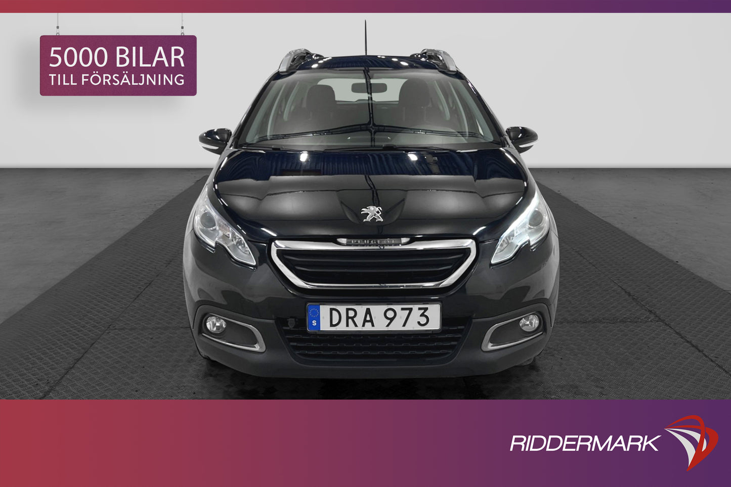 Peugeot 2008 1.2 VTi 82hk M&K Nyservad Kamrem bytt 0,4L/mil