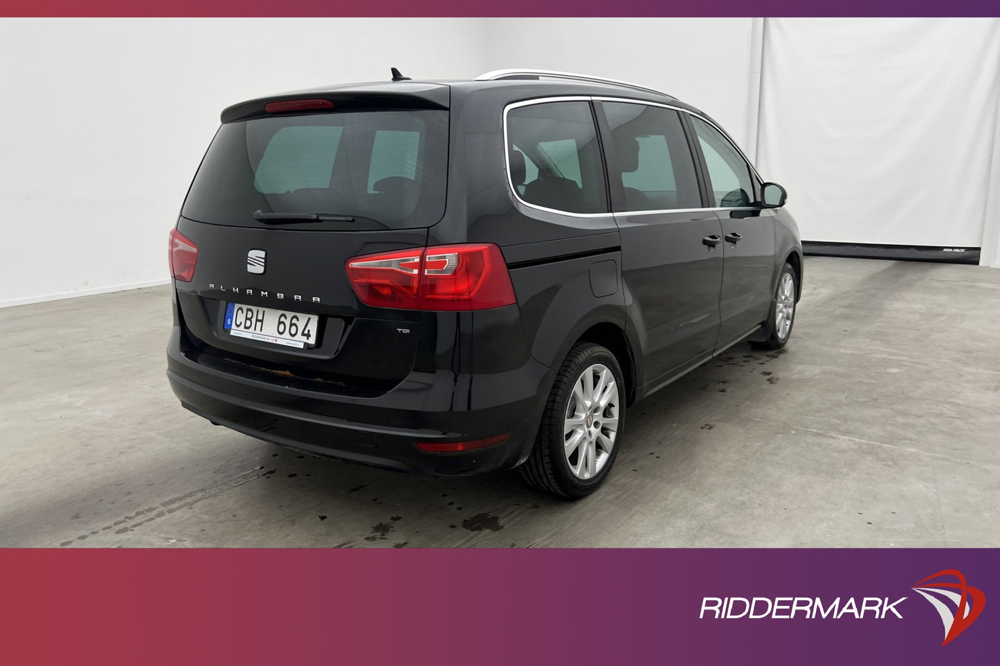 SEAT Alhambra 2.0 TDI 140hk Style 7-sits Värmare Välservad