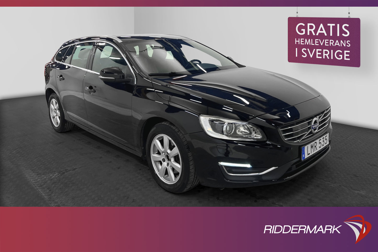 Volvo V60 D4 190hk Summum VOC Värm Navi Skinn Rattvärme