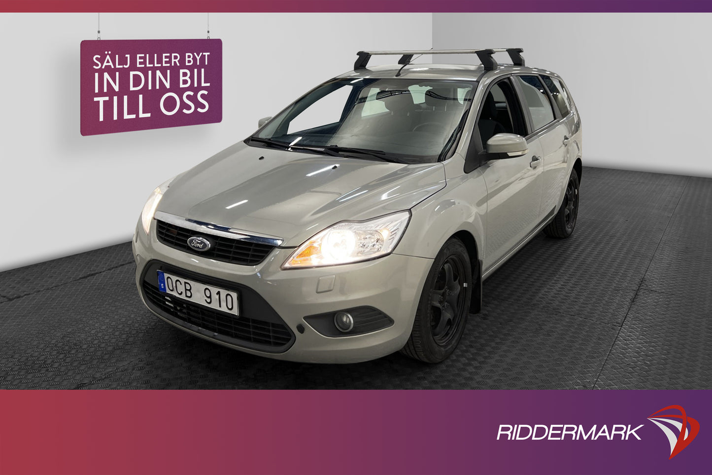 Ford Focus Kombi 1.6 TDCi 109hk Farthållare Väservad