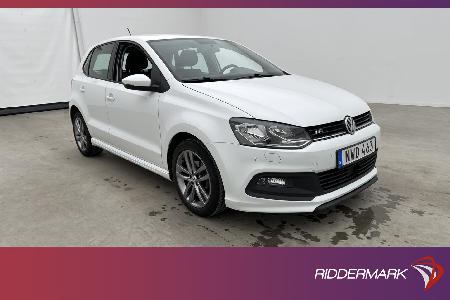 Volkswagen Polo 1.2 TSI 90hk  R Line P-sensorer Farthållare