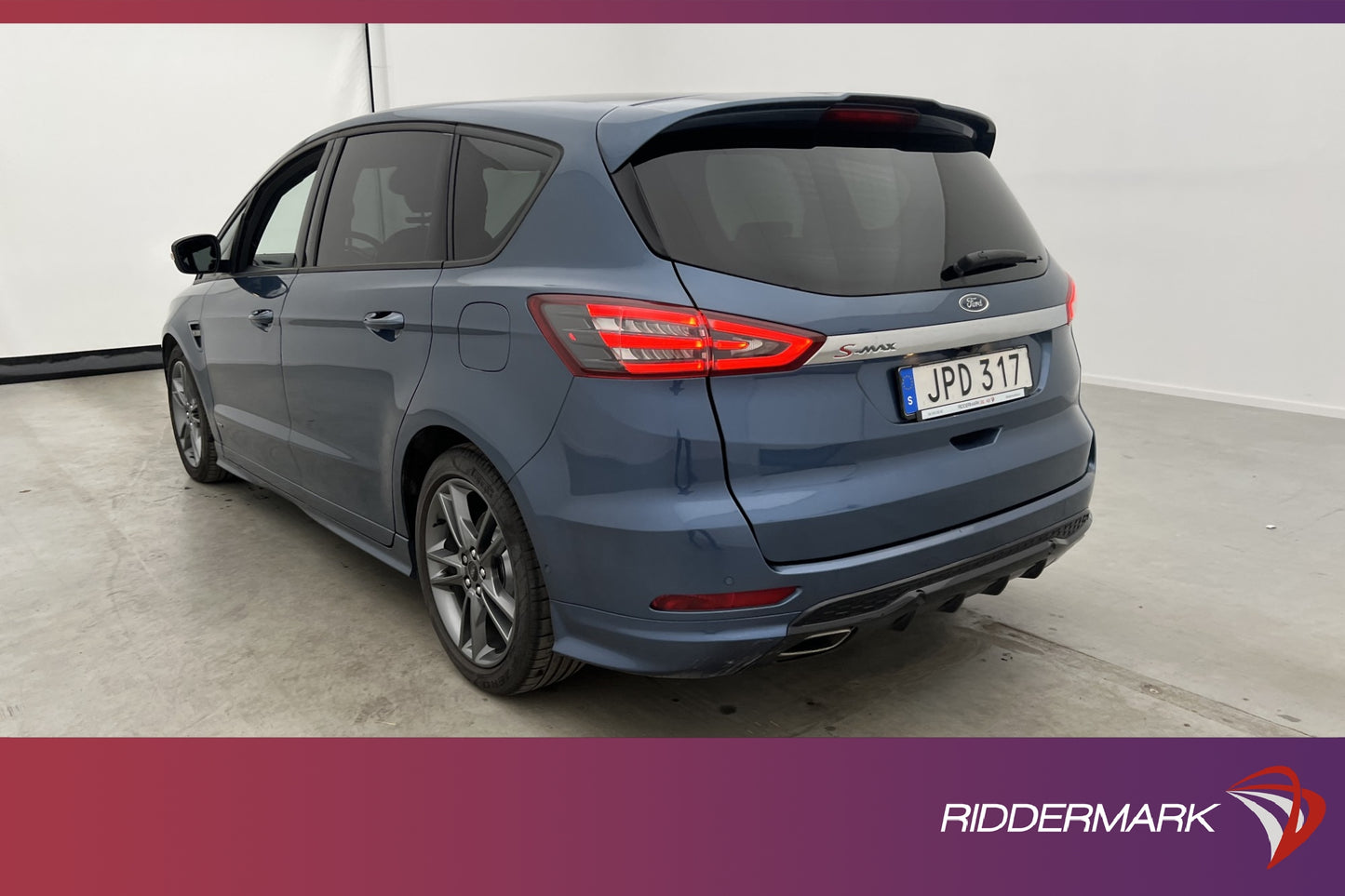 Ford S-Max AWD 190hk ST-Line 7-Sits P-Värm Pano Kamera Drag