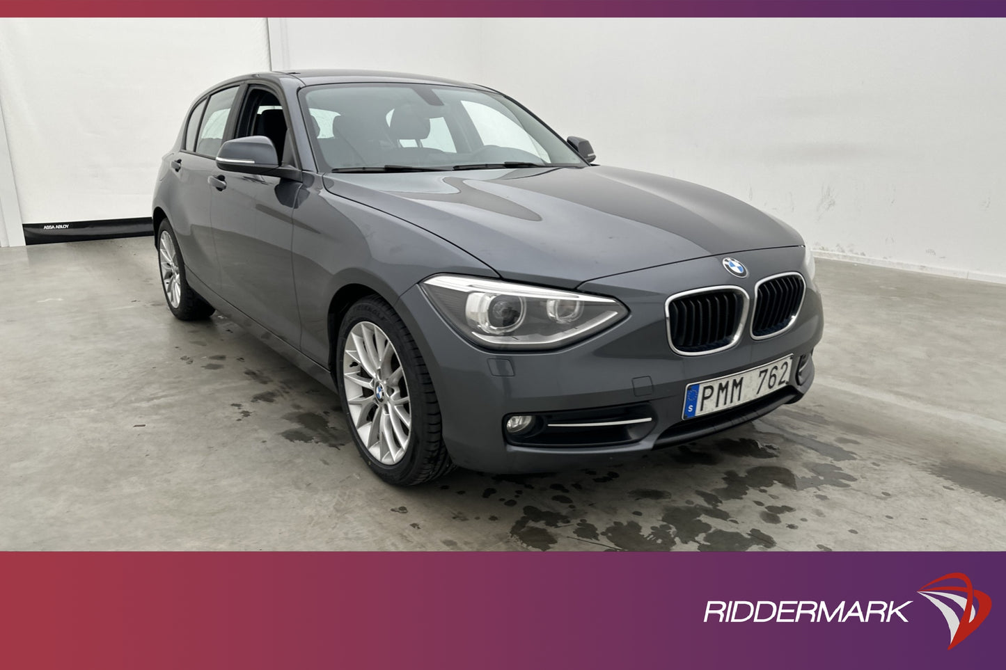 BMW 118 d 5-dörrar 143hk Sport line Sensorer Farthållare