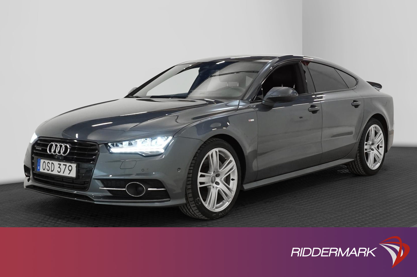 Audi A7 3.0 TDI 272hk Quattro S-Line D-värm Kamera Skinn HUD